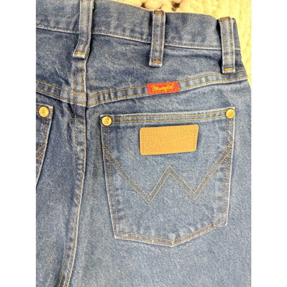 Wrangler Cowboy Cut Slim Fit Jeans Medium Wash Denim 14MWZG 5x34 High Rise - Picture 3 of 5